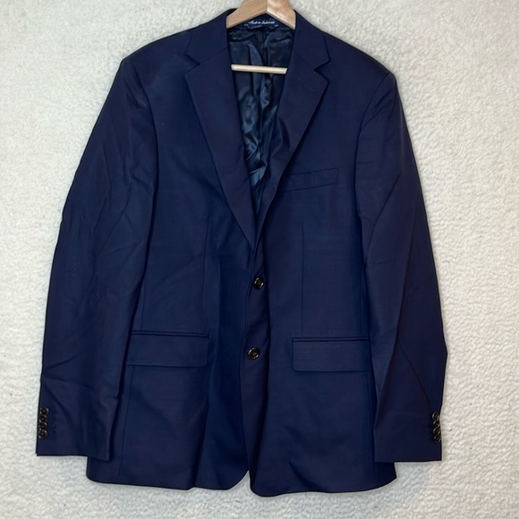 NWT Land End Mens ComfortFirst YearRounder Trad Fit Suit Jacket Size 40R Regular - Picture 2 of 12